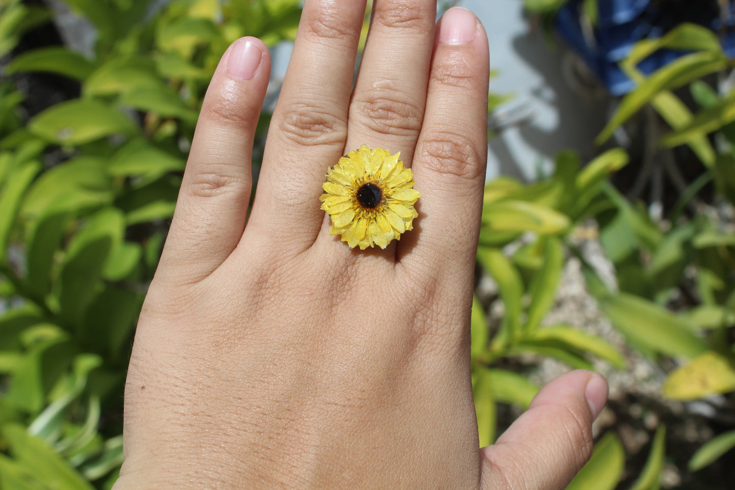 Sunflower ring
