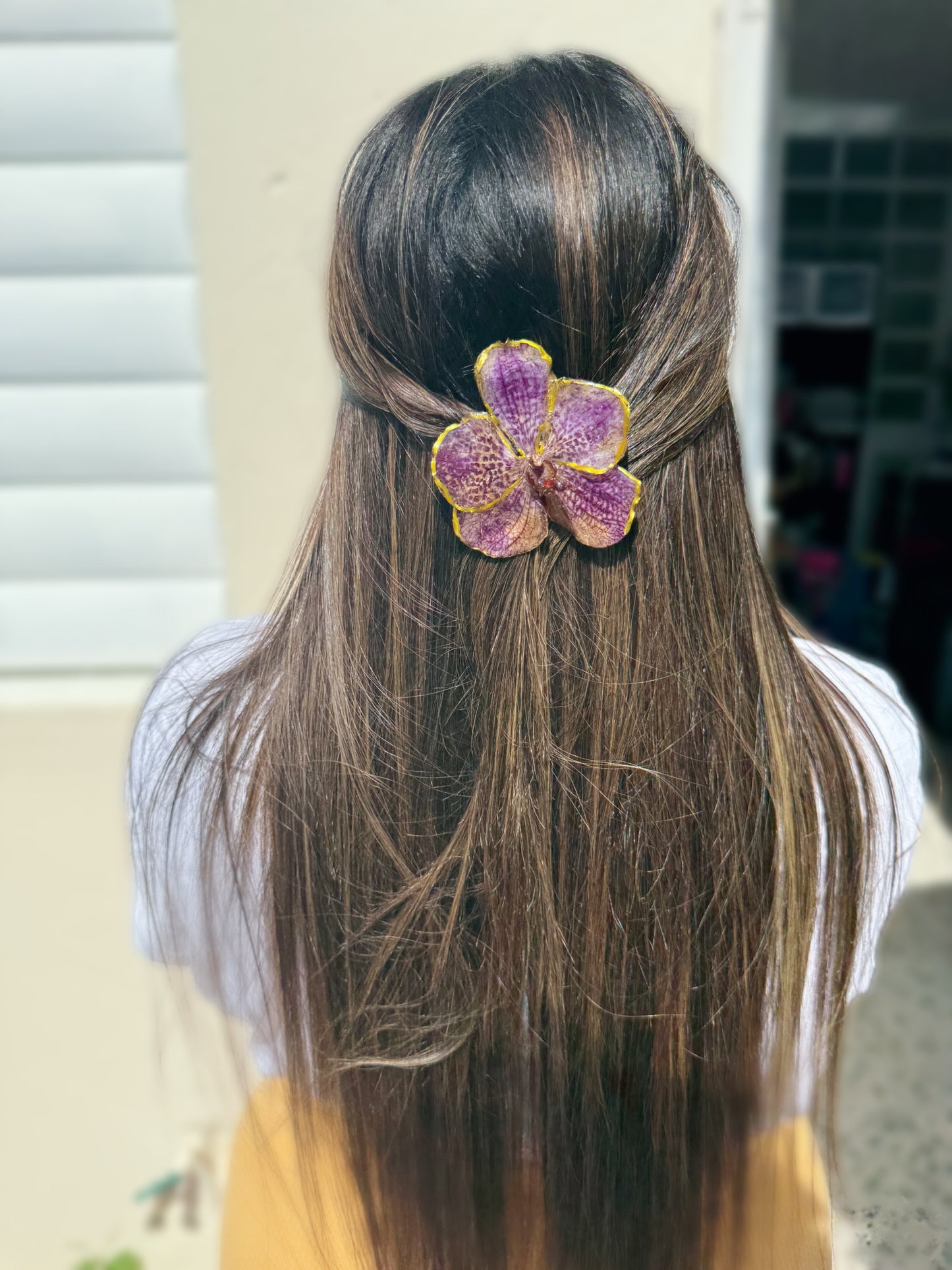 Vanda Orchid Hair clip