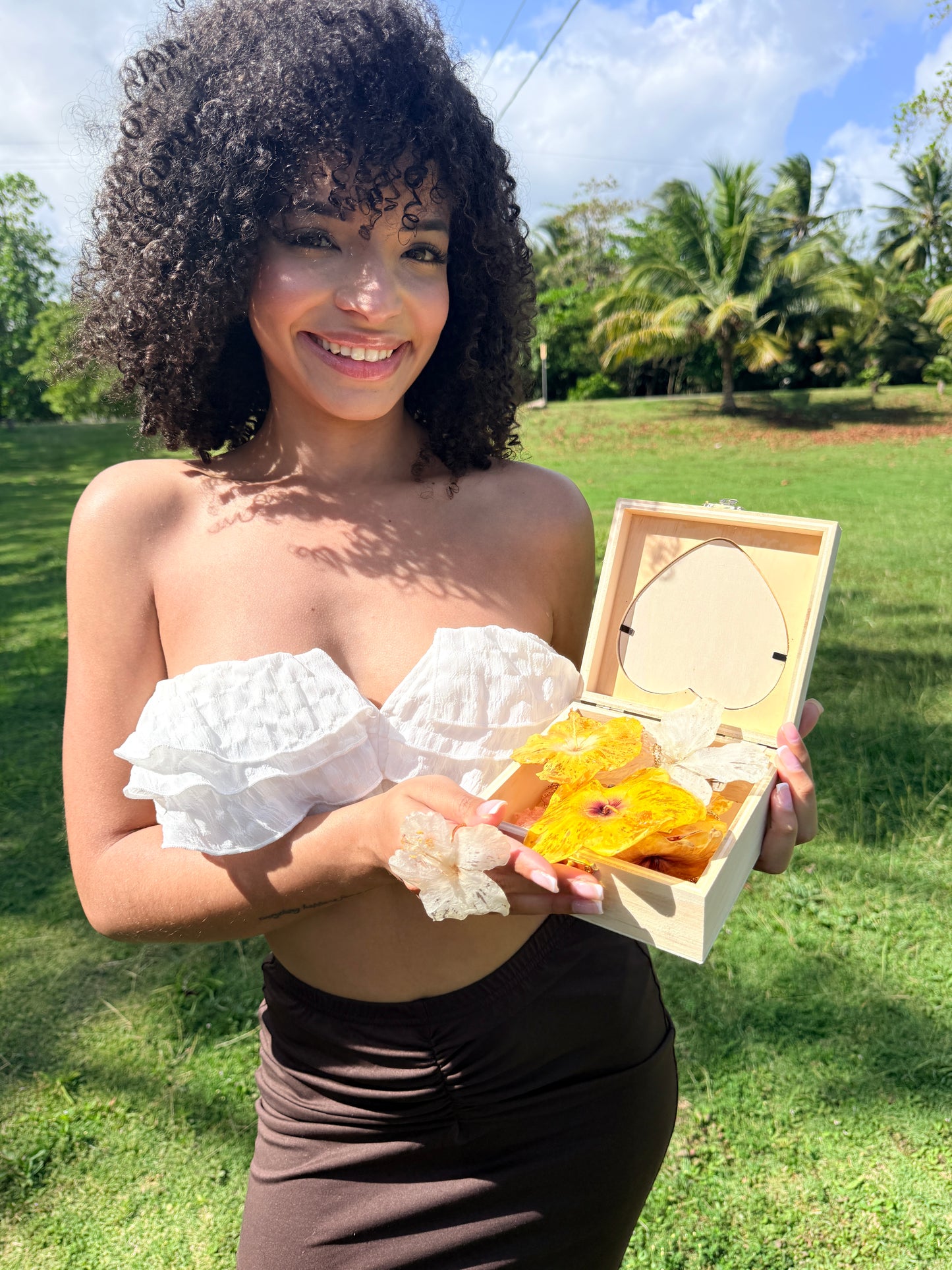 Sunset Bloom Keepsake Box