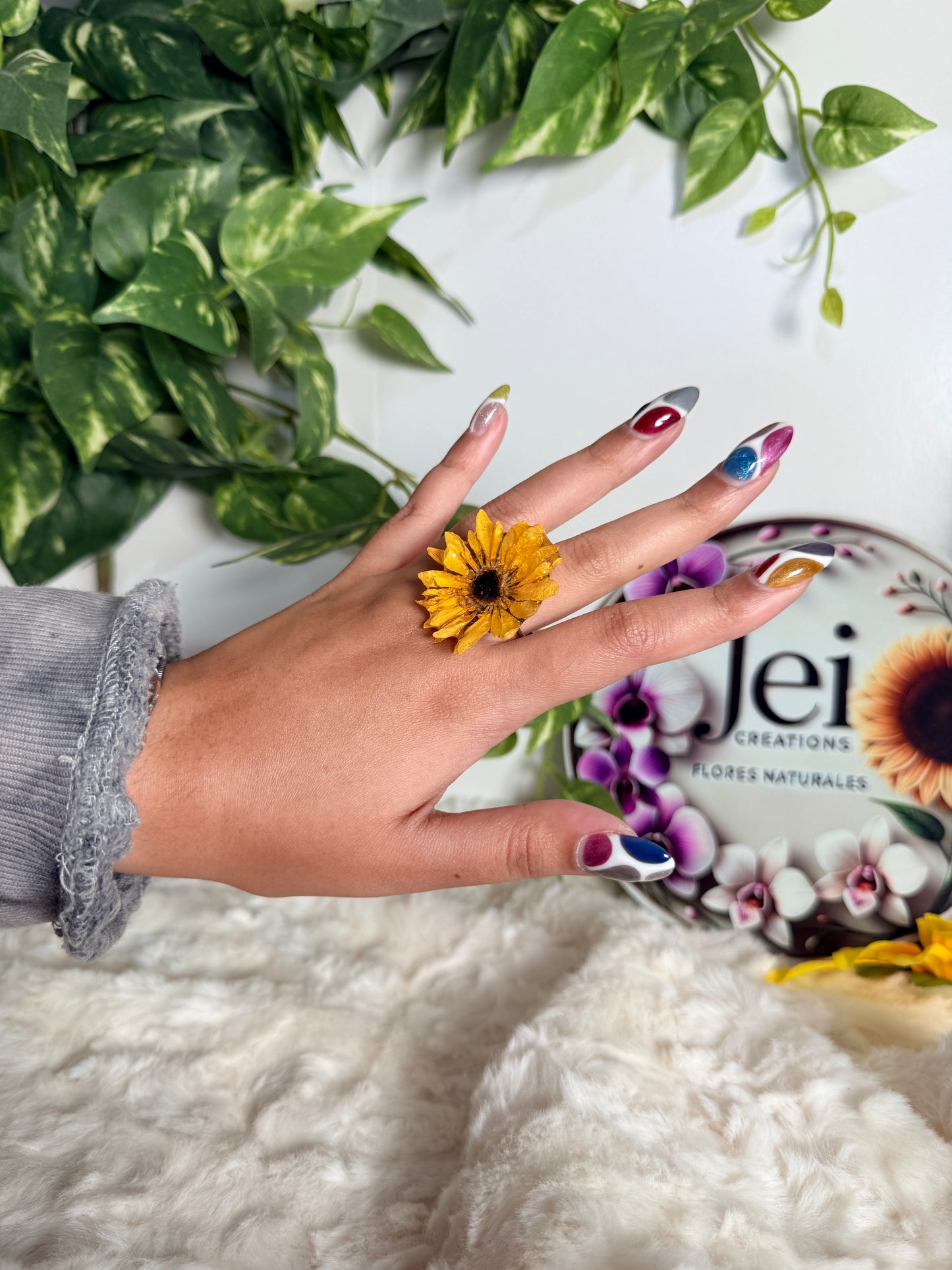 Sunflower Solstice Ring