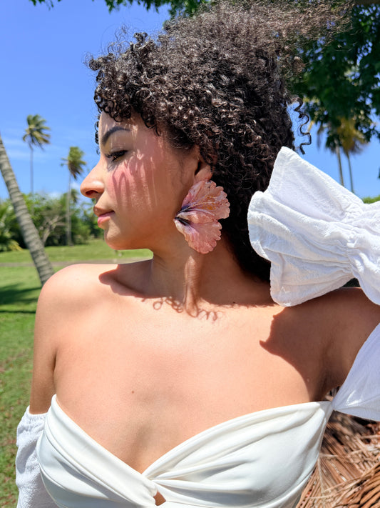 Amapola stud earrings