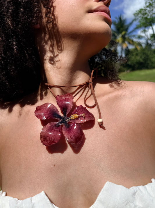 (Exotic) Amapola necklace/choker