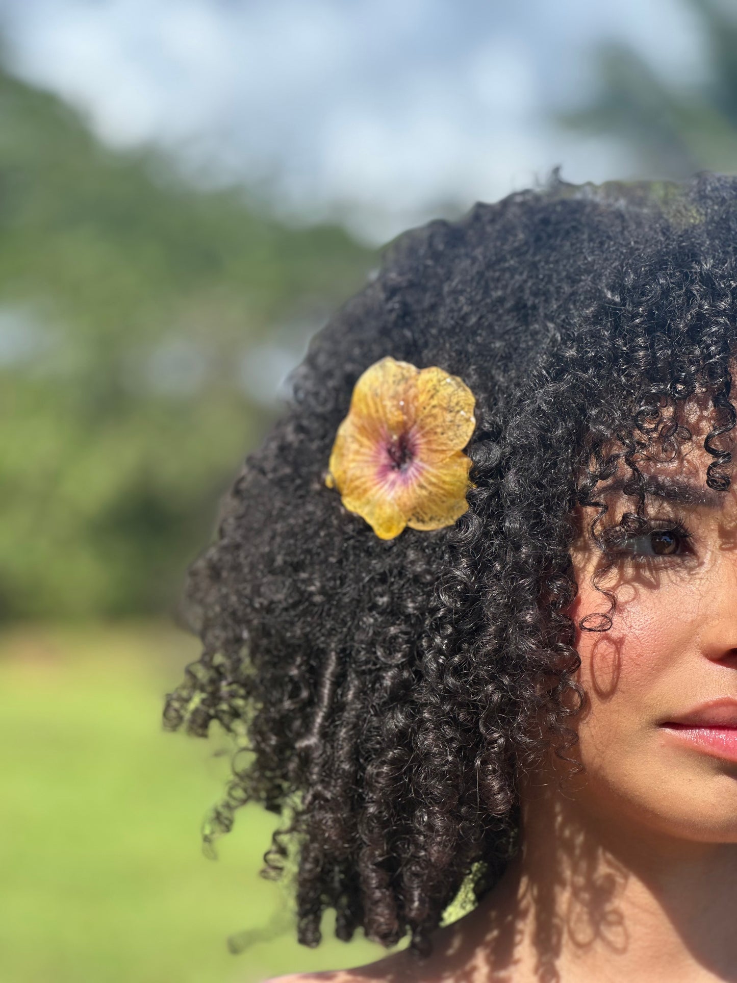 Eternal Bloom — Exotic Poppy Convertible Necklace & Hair Pin No .04