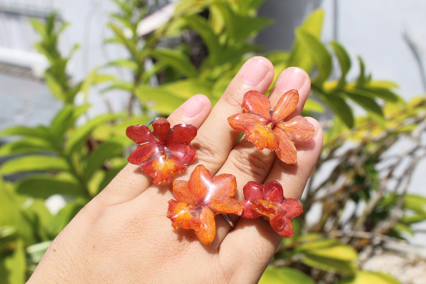Mini Orchid ring