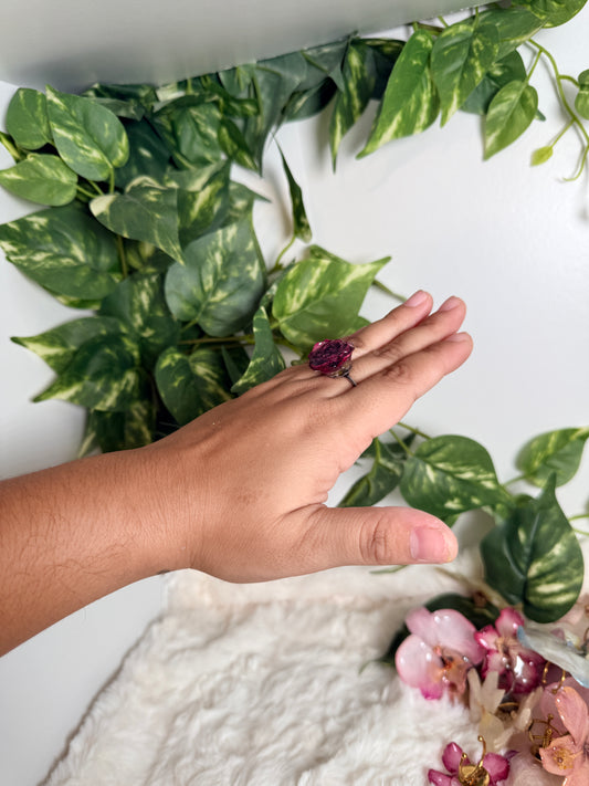 Mini Rose Whisper Ring
