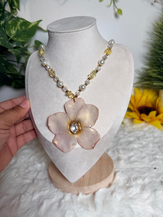 Exotic Desert Rose Necklace