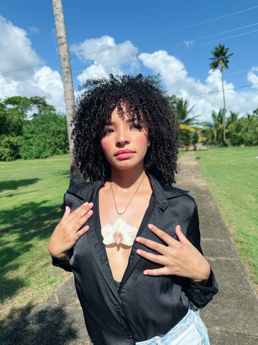 Phalaenopsis Orchid necklace