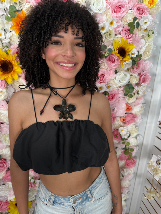 Mini Cattleya Orchid Choker