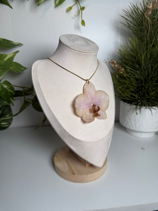 Phalaenopsis Orchid necklace