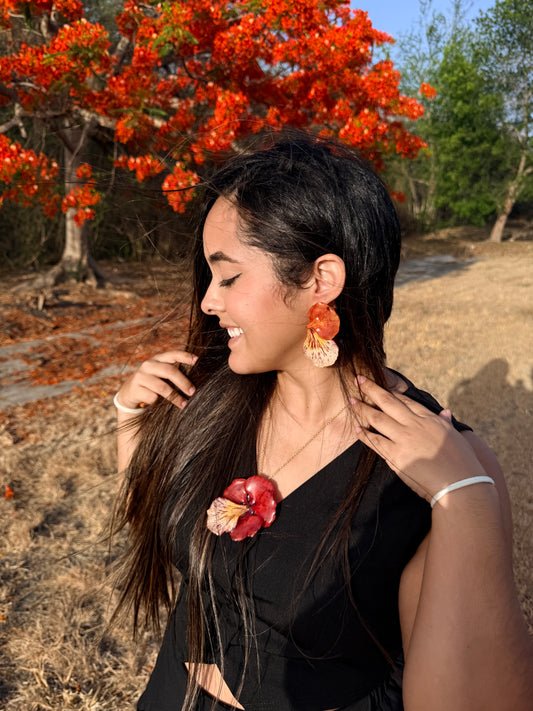 Flamboyán stud earrings 2.0