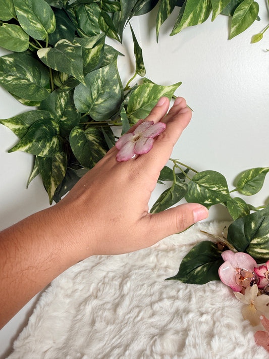Pink Desert Rose Ring