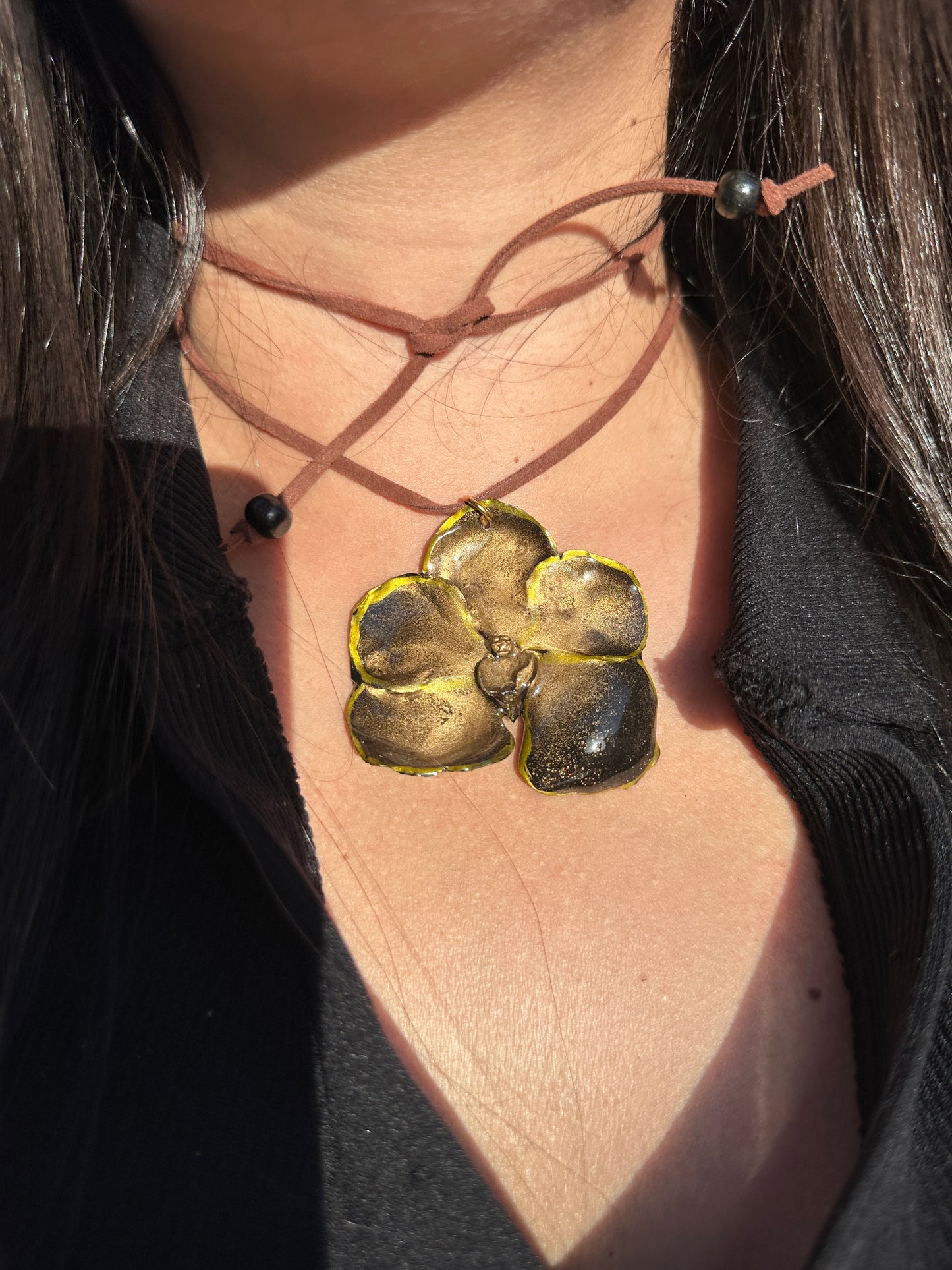 Black Orchid Choker