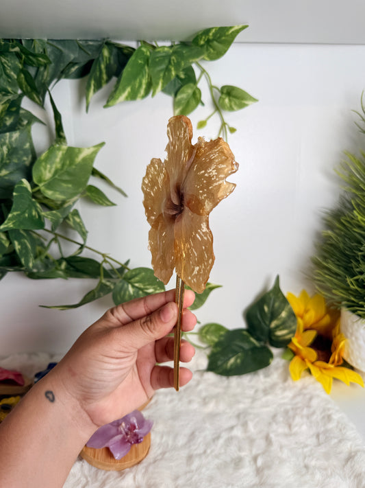 Golden Aura Hair Fork