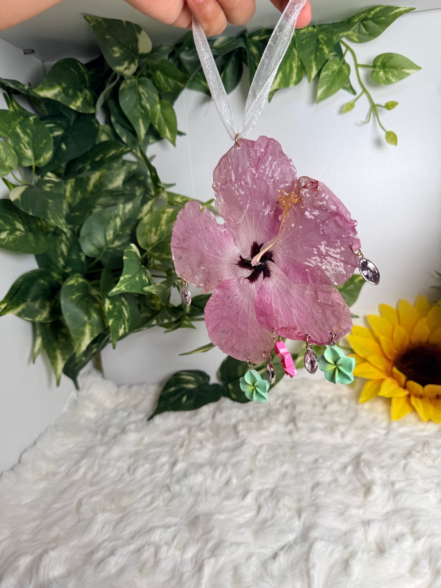Blush Charm Exotic Poppy Hanging