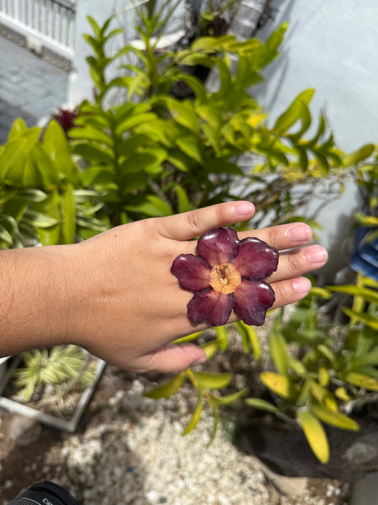 Desert rose ring