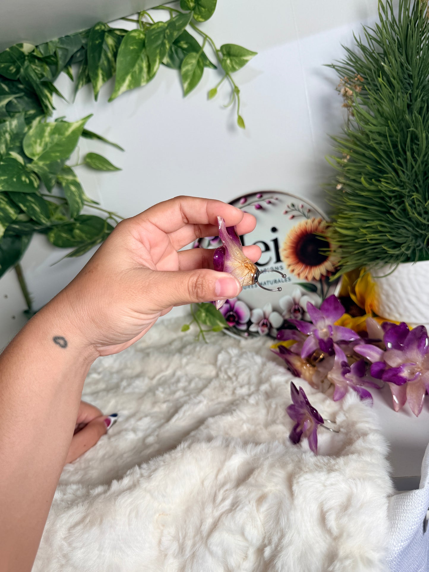 Orchid Reverie Ring