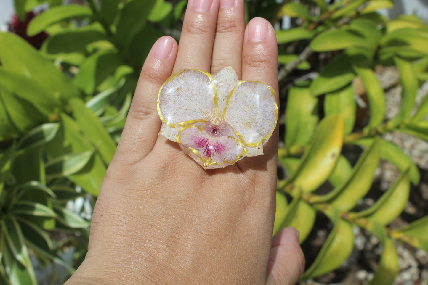 Dendrobium Orchid ring