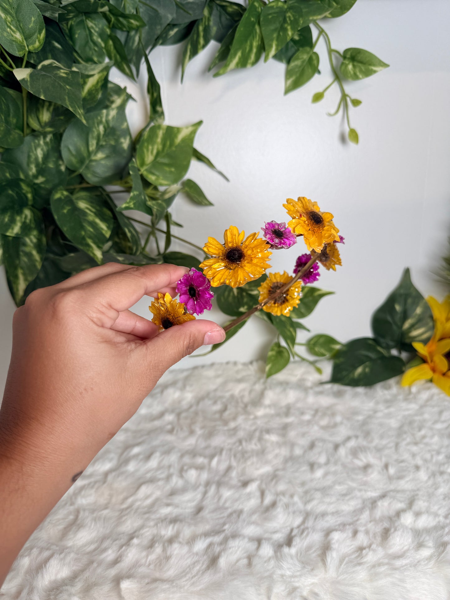 Sunflower Blossom Crown
