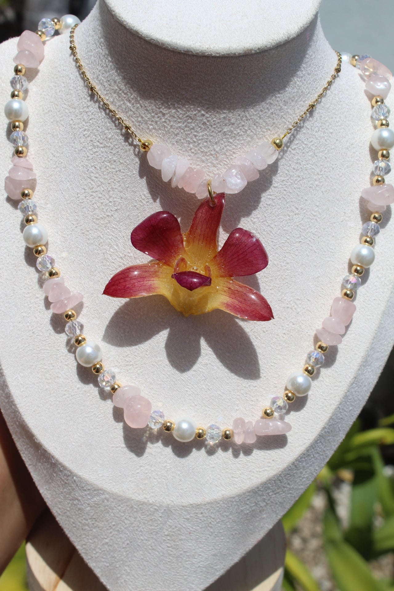 Fairy Orchid VIP set necklace