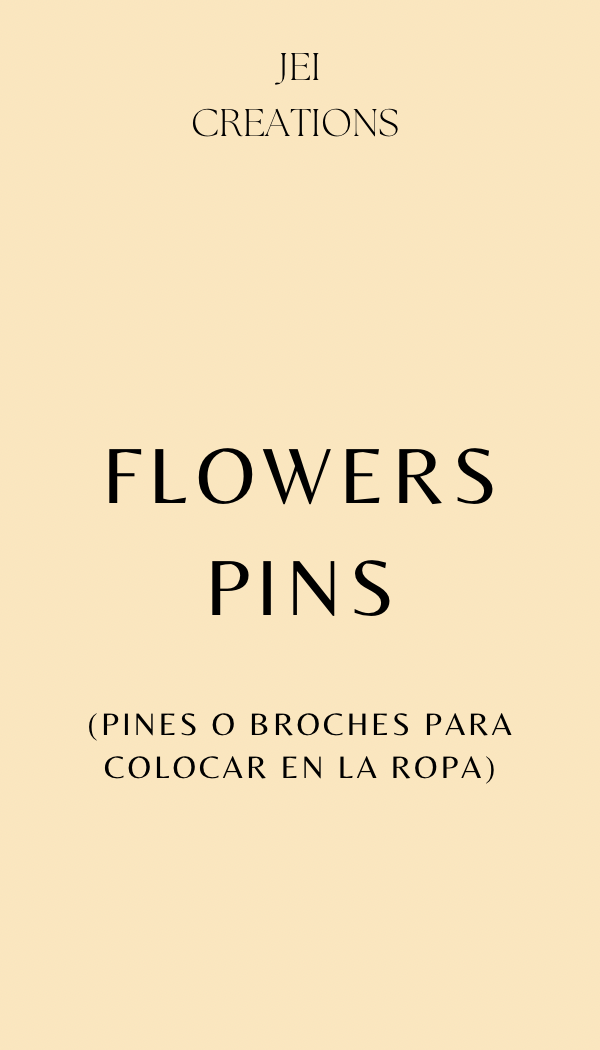 Flowers pins