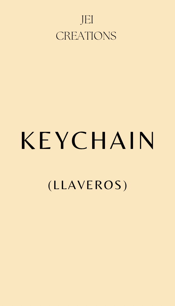 Keychain(Llaveros)