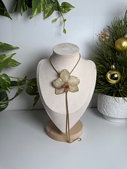 Phalaenopsis Orchid necklace