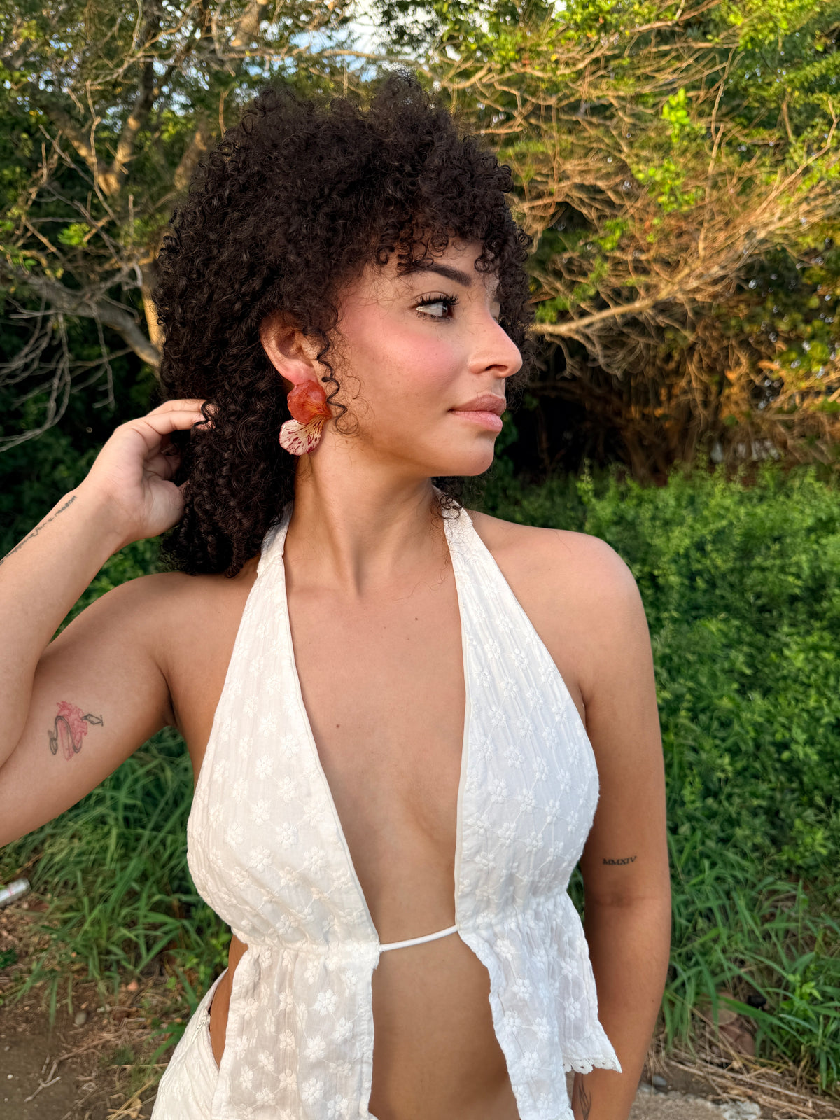 Flamboyán stud earrings 2.0