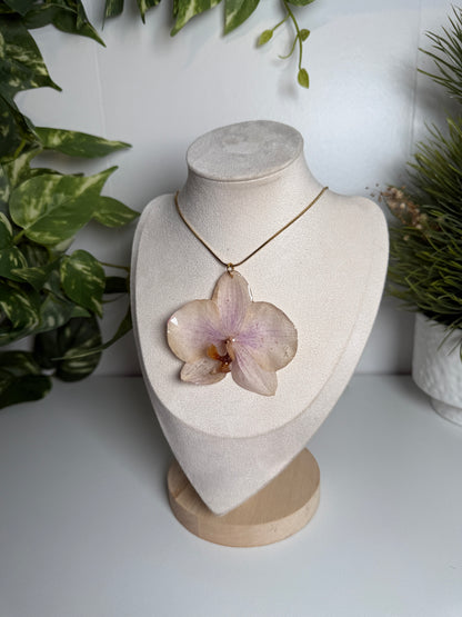 Phalaenopsis Orchid necklace