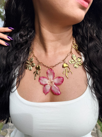 Golden Tide Charm Necklace