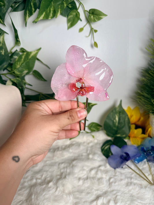 Blush Orchid Hair Fork
