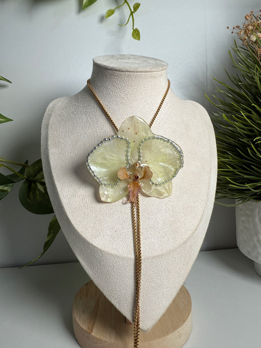 Phalaenopsis Orchid necklace