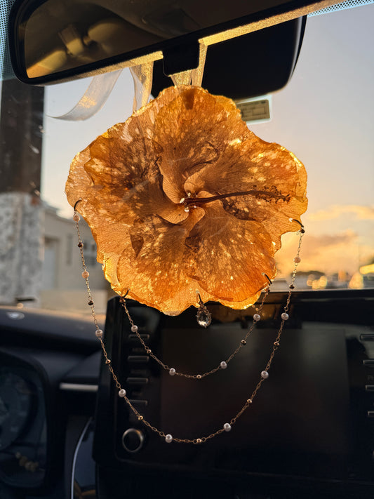 Eternal Bloom — Exotic Poppy Hanging Charm No. 02