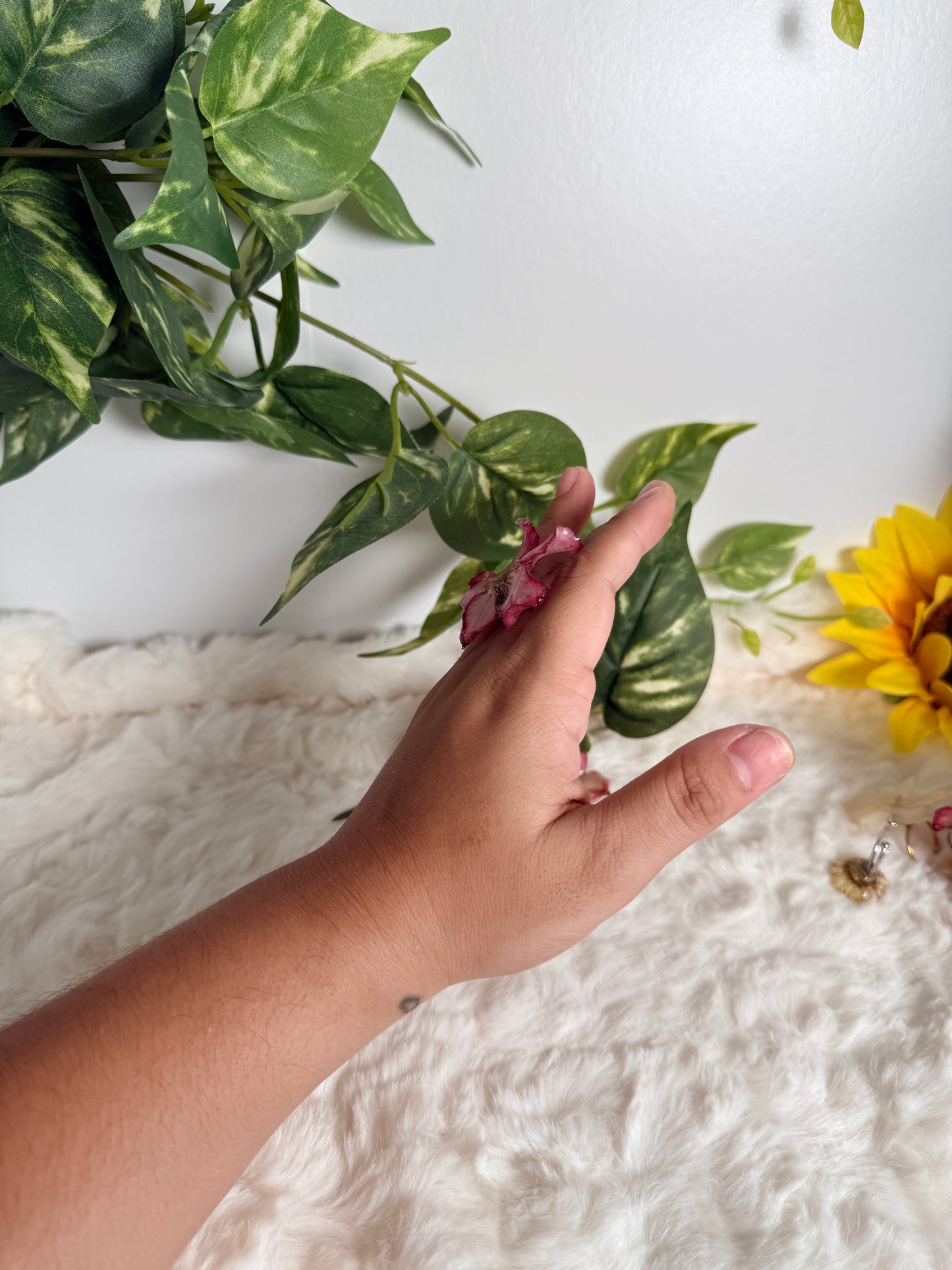 Berry Desert Rose Ring