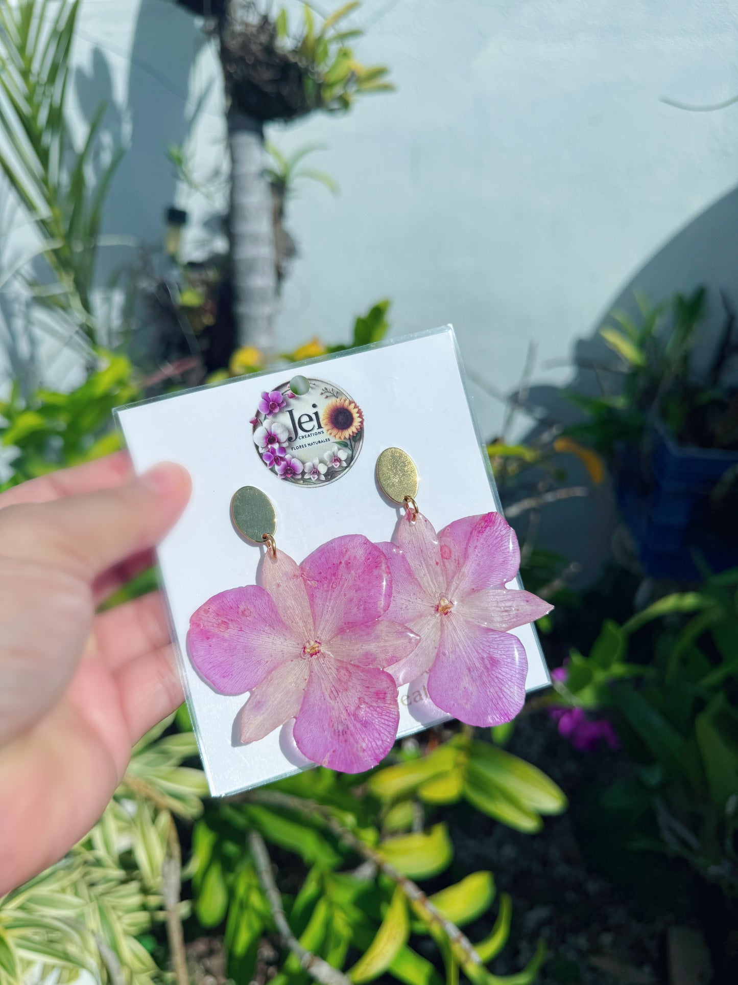 Phalaenopsis Orchid earings