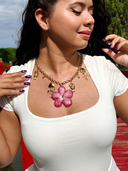 Ocean Treasure Charm Necklace