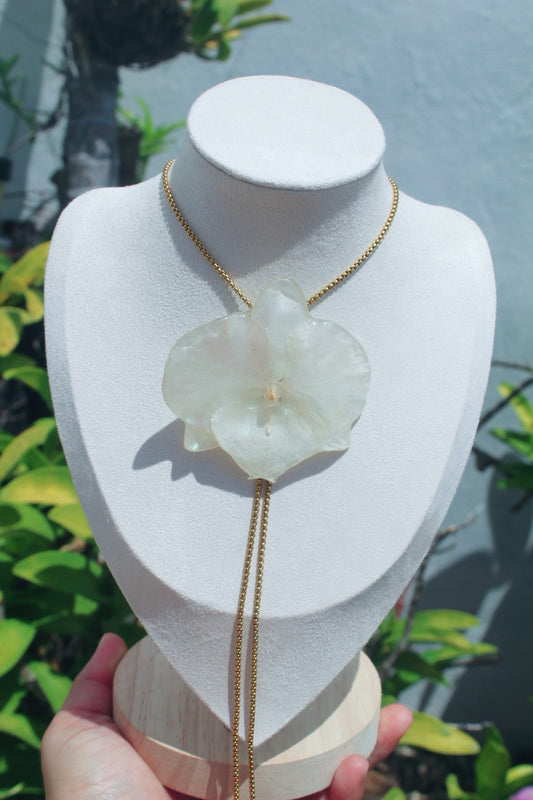 Phalaenopsis Orchid necklace