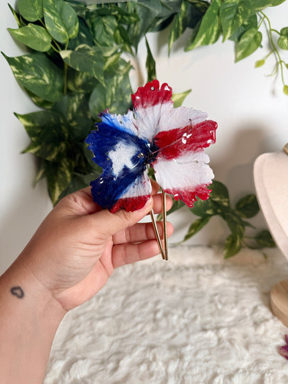 Borinquen Bloom Hair Fork 🇵🇷