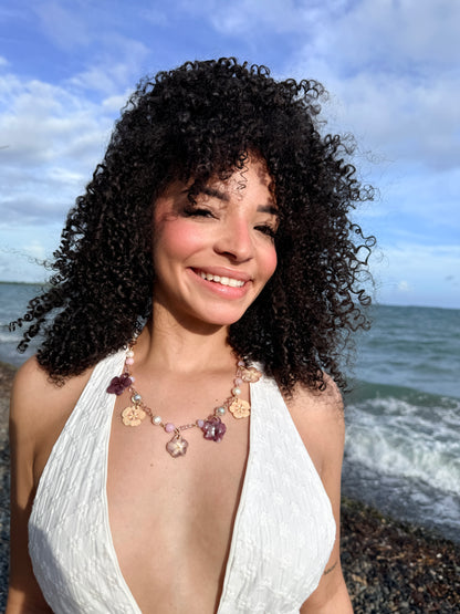 Coastal Bloom Necklace(playera)