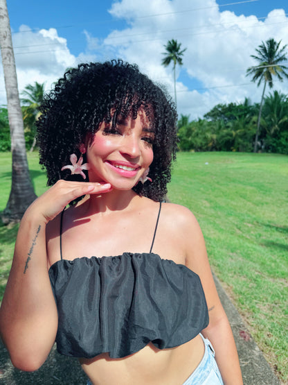 Dendrobium Orchid earings