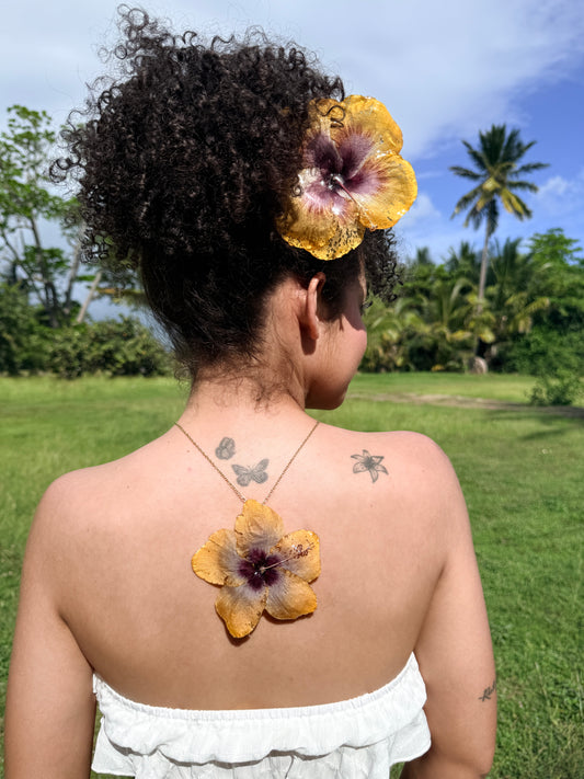 Eternal Bloom — Exotic Poppy Convertible Necklace & Brooch No. 01