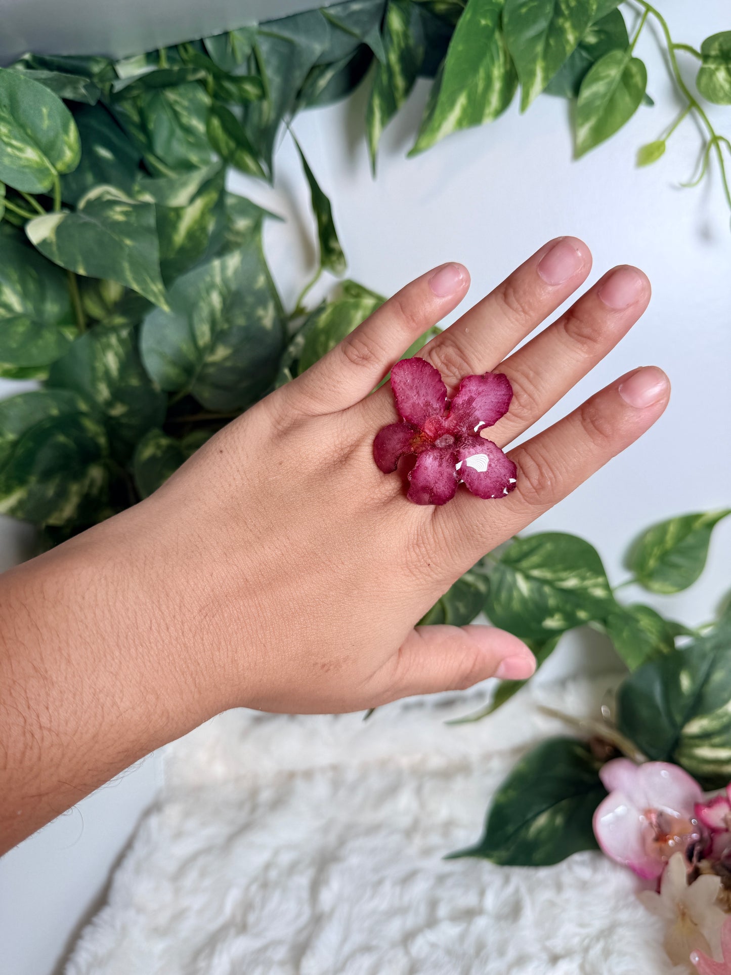 Berry Desert Rose Ring
