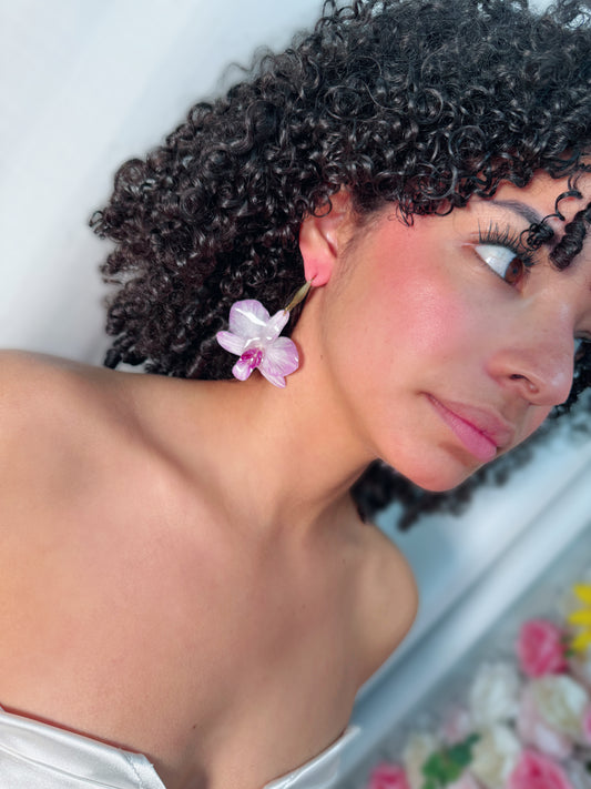 Dendrobium Orchid Purple line