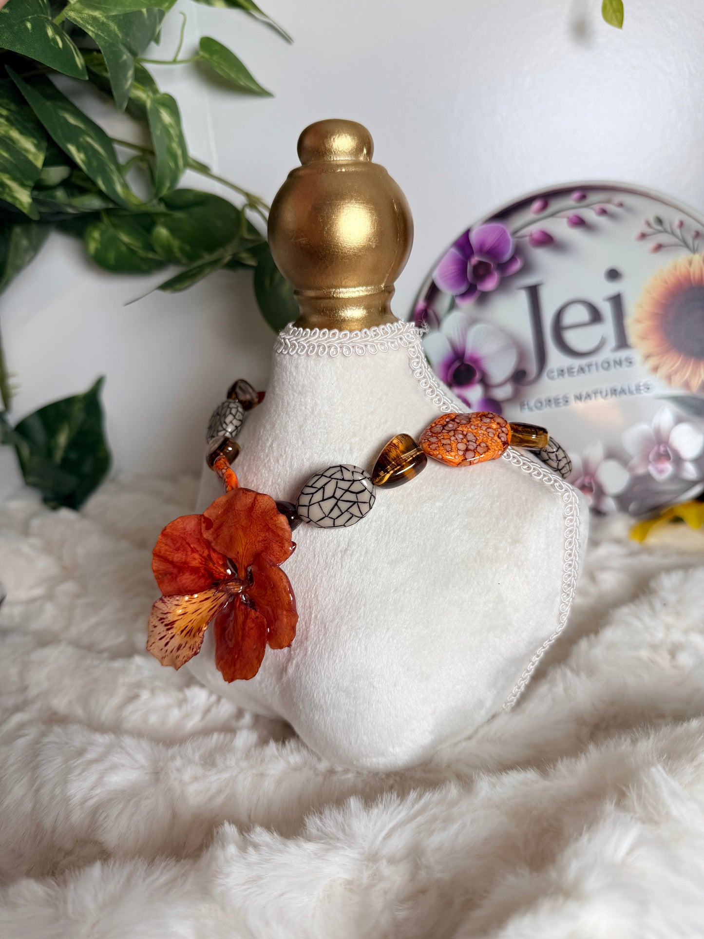 Flamboyant Bloom Statement Necklace