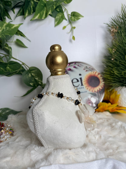Ivory Whisper Orchid Necklace