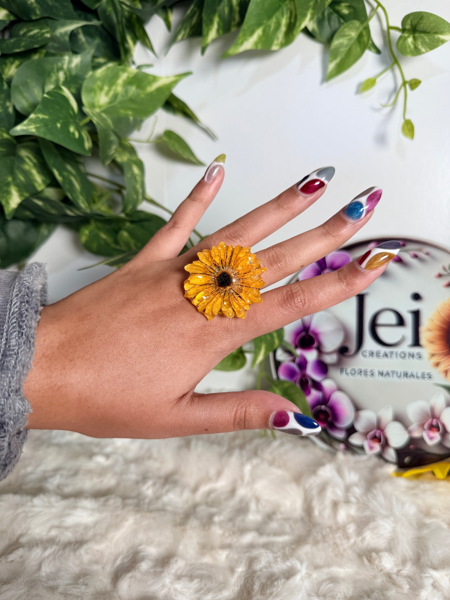 Sunflower Solstice Ring