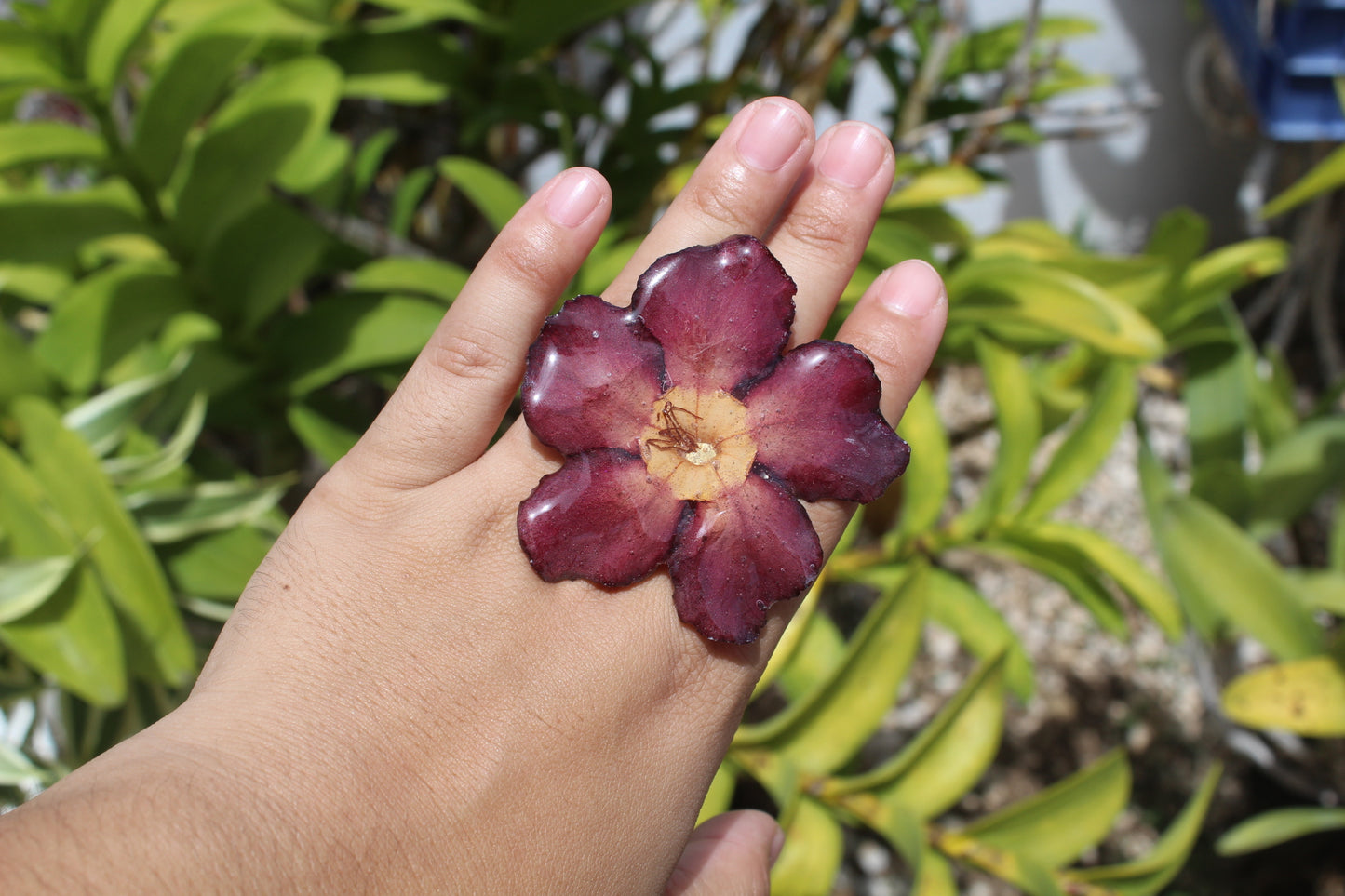 Desert rose ring