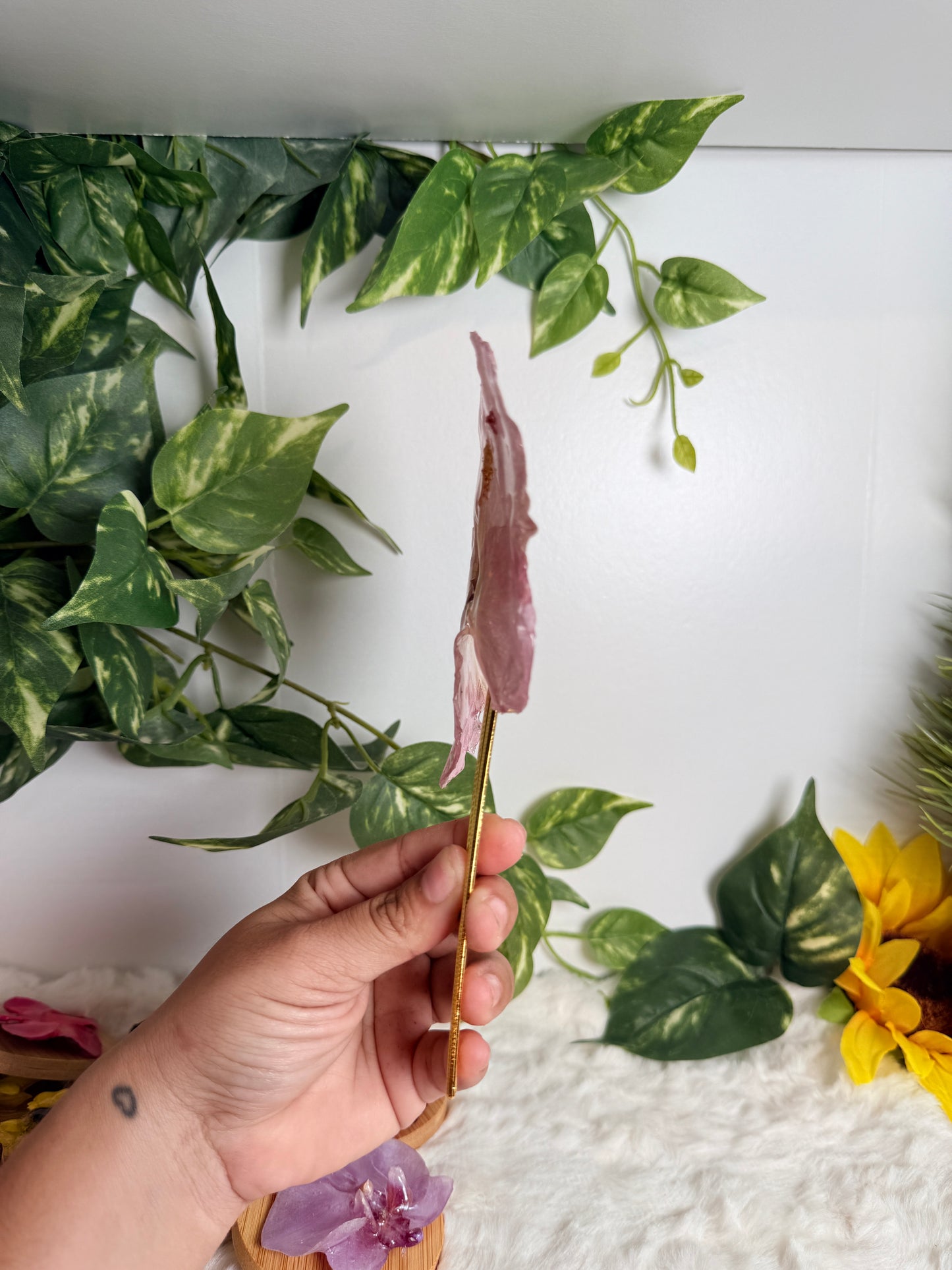 Rosé Whisper Hair Fork