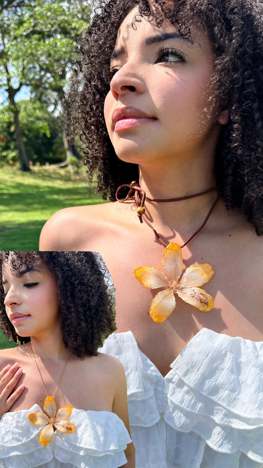 Eternal Bloom — Exotic Poppy Interchangeable Necklace Set No .04
