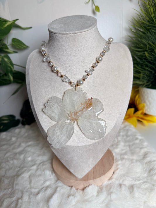 Pure Light Poppy Necklace