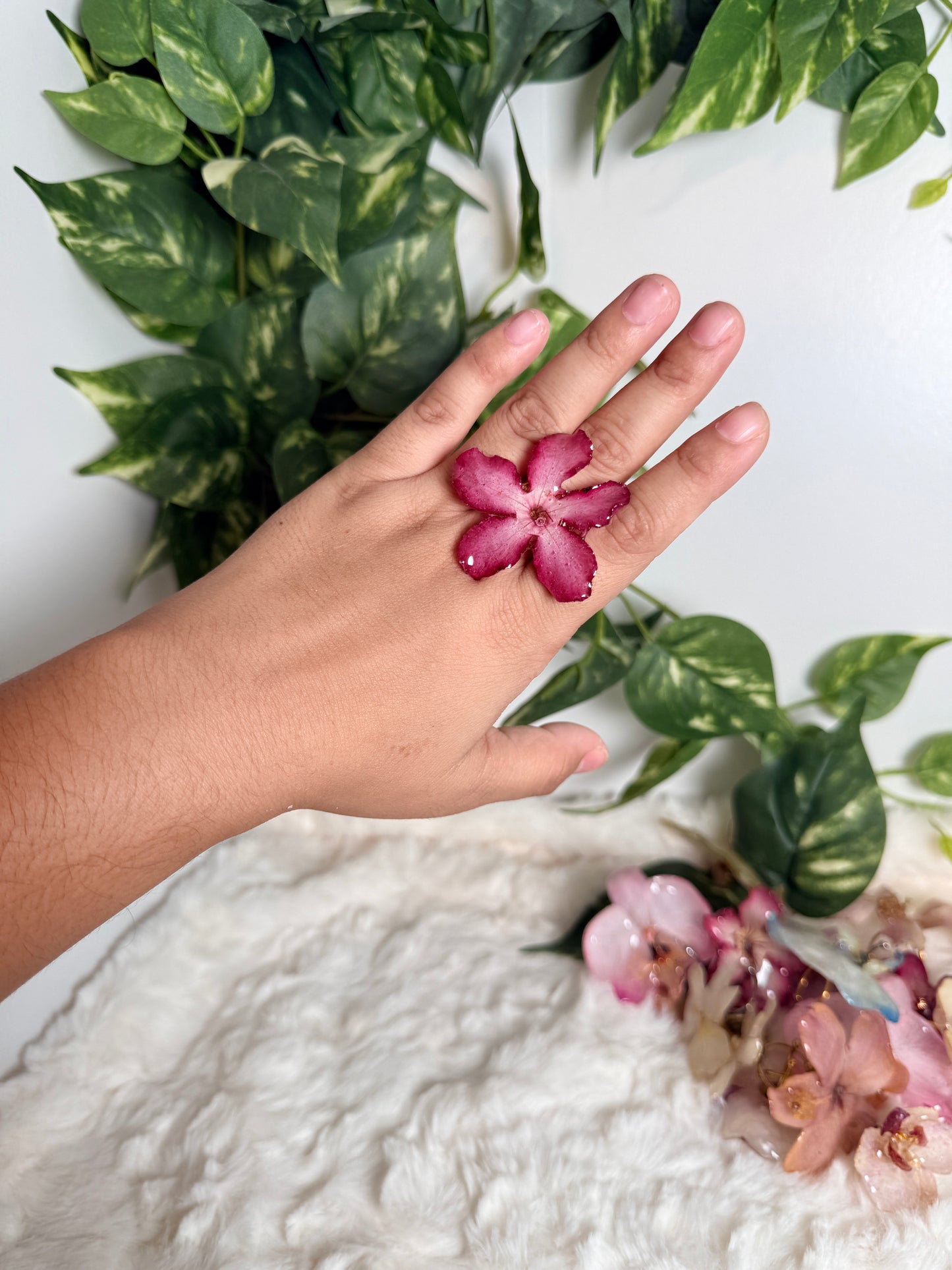 Berry Desert Rose Ring